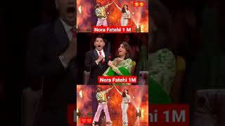 Nora Fatehi dance with Ranveer Singh#norafatehidance