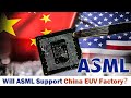 How will ASML respond to China's investment of 5 billion to build a EUV factory on the mainland?