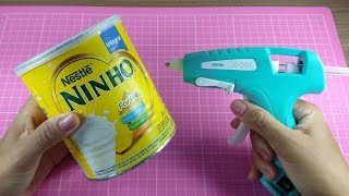 4 IDEIAS LINDÍSSIMAS COM LATAS RECICLADAS 💖