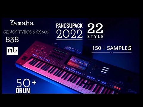 Yamaha Genos 2022 PancsuPack (Genos, Tyros5, SX900) - YouTube