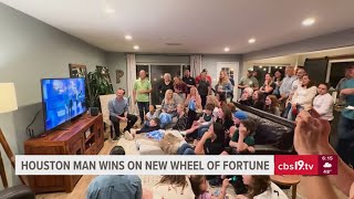 Houston man wins on new Wheel of Fortune