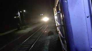 12393 Sampoorna Kranti Express overtaking 15126 Janshatabdi