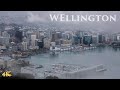 Wellington Drive | Rainy Day | City Centre to Mt Victoria Lookout | New Zealand Walking Tour 4K 2021