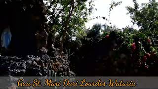 Tempat Ziarah ll Gua St. Maria dari Lourdes Waturia ll Maumere