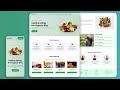 Create Responsive Organic Food Website Using React JS And Tailwind CSS #webdesign #webdevelopment