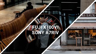 Which camera is the best for street photography - Sony A7RIV Vs Fuji X100VI