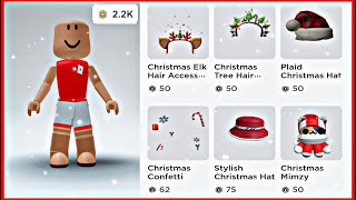 2000 ROBUX CHRISTMAS SHOPPING SPREE☃️| Roblox| Hxilxy