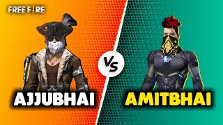Ajjubhai94 vs Amitbhai (Desi Gamer) Best Clash Battle Who will Win - Garena Free Fire