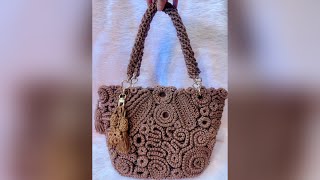 #crochet  Irish bag part2 #قلاببافی  کیف ایرلندی پارت۲