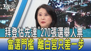 【少康開講】拜登估先達\