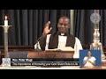 the importance of knowing your god given role in life by rev. peter mugi 22nd january 2025