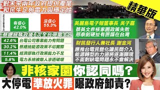 【何橞瑢報新聞】最新民調!逾五成民眾對台"穩定供電"沒有信心｜"一千個跳電的理由" 侯漢廷高歌諷蔡政府 精華版  @CtiTv