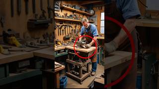 DIY Bench Vise: How to Build Your Own for Free 😉😲 | #diy #diylifehack #craftideas