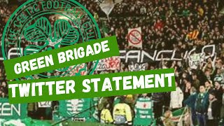 Green Brigade Statement to fans