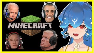 Bao Reacts to U.S. Presidents Playing Minecraft