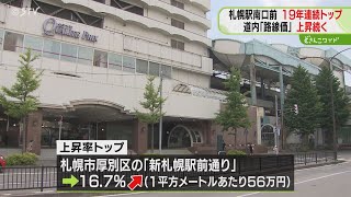 さすが！19年連続１位「南口」上昇率なら「新札幌」専門家「札幌はまだまだ上昇基調」のワケ