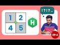 2in1 | Hacker Rank - Problem Solving | Ep-4 | Very Big Sum + Diagonal Difference | English | code io
