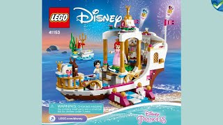 41153 Ariel´s Royal Celebration Boat LEGO® Disney Manual at the Brickmanuals Instruction Archive