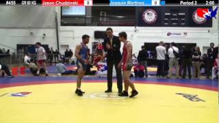 Schultz GR 60 KG Quarterfinal: Jason Chudzinski (U.S.O.E.C) vs. Joaquin Martinez (Spain)