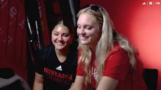 Surprising the Players With Their High School Film | Nebraska Volleyball