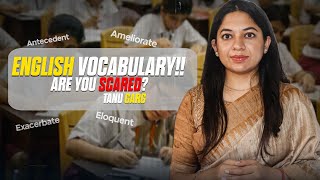 ENGLISH VOCABULARY!! Are you SCARED? SBI PO | IBPS PO | Tanu Garg