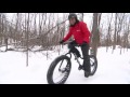 cbc reporter takes a tumble while learning how to ride a fat bike