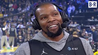 Kevin Durant on Who'd Win a NBA 1-on-1 Tournament \u0026 Playing w/ Team OGs | 2025 NBA All-Star