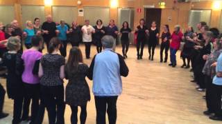 Stockholm/Sweden, 13 March, 2016 (Jaap Leegwater teaching Staro Erkečko Horo - 2)