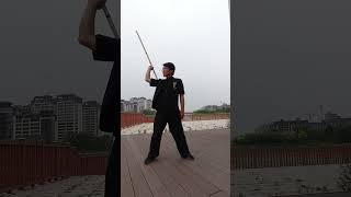 金箍棒棍花满天星教学 #tutorial #kungfu #wushu #martialarts #棍法