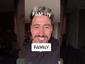 como pronunciar “family” en inglés ✅