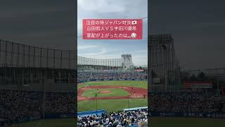 侍ジャパン対決⚾️ヤクルト山田VSオリ宇田川#プロ野球#オリックスバファローズ#東京ヤクルトスワローズ#侍ジャパン#wbc#baseball