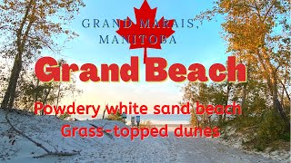 GRAND BEACH, Manitoba - October. One of the Best Beaches in North America. #grand #beach #manitoba