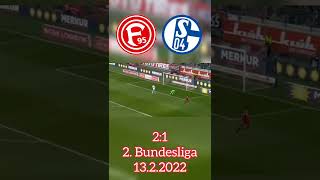 Fortuna Düsseldorf - FC Schalke 04 2.Bundesliga 13.2.2022 #shorts #fortunadusseldorf #s04 #shalke