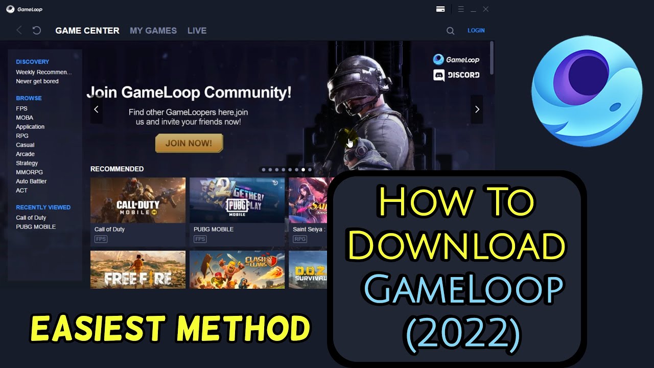 How To Download And Install GameLoop On PC (WORKING 2022) || EASIEST ...