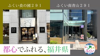 東京で福井の食・風土を体感　～ふくいアンテナショップ291を紹介～