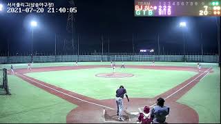 2021.07.20화 BJ허스러 vs Team G.T.B 서서울리그 (삼송야구장) Live Stream Baseball Game 사회인야구 (野球)