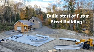 Build start of Futur Steel Building!!