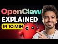 OpenClaw Explained in 10 Minutes (Beginners Watch This First)