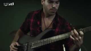 Miki Santamaria - Yamaha TRBX 504 Bass Demo - Active and Passive Settings