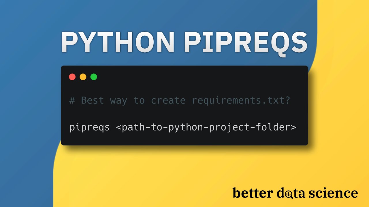 Install requirements Python. Pip Freeze requirements.txt. Pip Freeze.