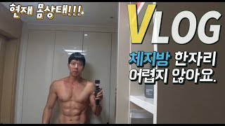 [VLOG]간단한 식단으로 몸매 유지하기::일주일에 2일정도만 따라해보세요.