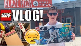 My LEGO DISASTER! 😪 Finding NEW LEGO SETS EARLY! 🤗 | MandRproductions LEGO Vlog!