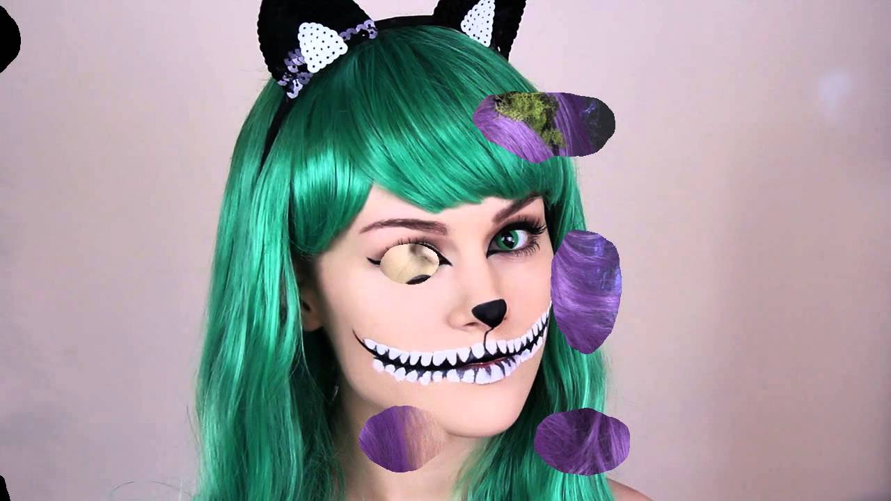 Easy Cheshire Cat Makeup Tutorial Saubhaya Makeup