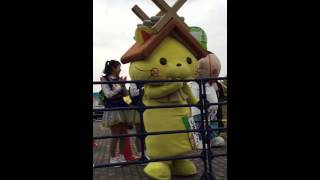 2015.11.22 しまねっこダンス（とっくりんの歌）世界キャラクターさみっとin羽生