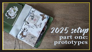 2025 B6 Slim Common Planner Set Up (Part 1) | Prototyping