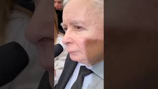 Kaczyński dostał pytanie o nieobecność na zaprzysiężeniu nowego rządu