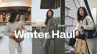 Winter Haul｜2019最后一个穿搭类购物分享💕｜最爱的几条神裤, 高性价比格纹大衣, 冬天最爱的靴子和老爹鞋｜Jolene