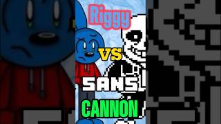 Is Riggy VS Sans CANON? #raiseriggy #youtubeshorts