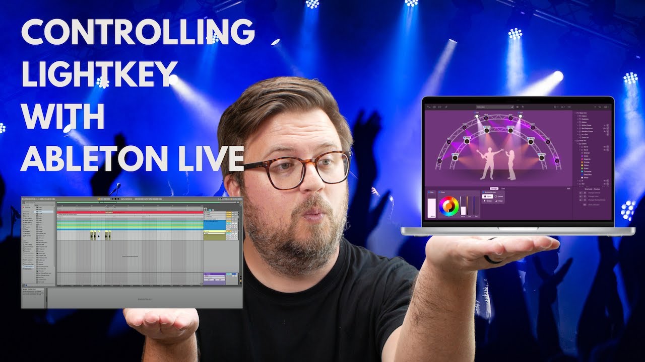 How To Control Lightkey With Ableton Live Youtube