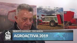 ALBERTO GAVIGLIO - AKRON - EN AGROACTIVA 2019